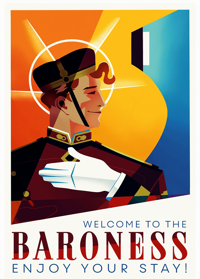 Welcome to the Baroness Poster