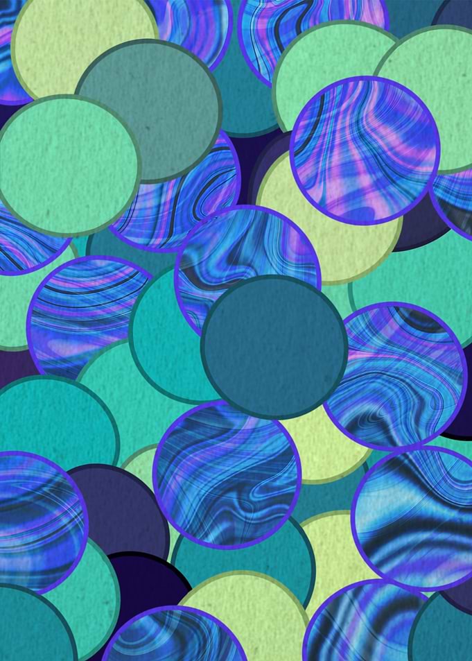 Abstract Circles Pattern