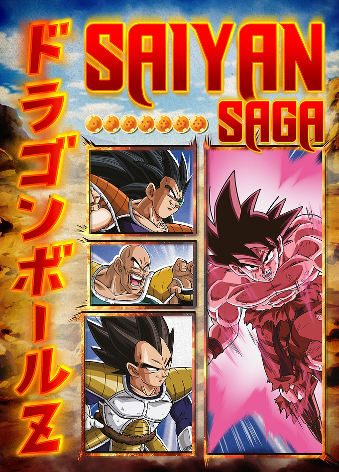 Dragon Ball Z: Saiyan Saga Portrait