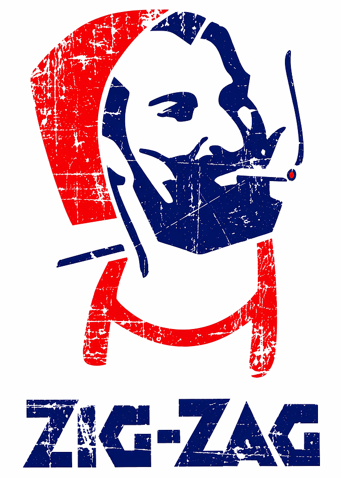 Zig-Zag Man Smoking