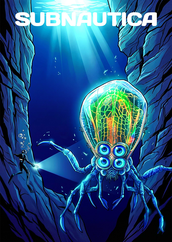 Subnautica Game Art
