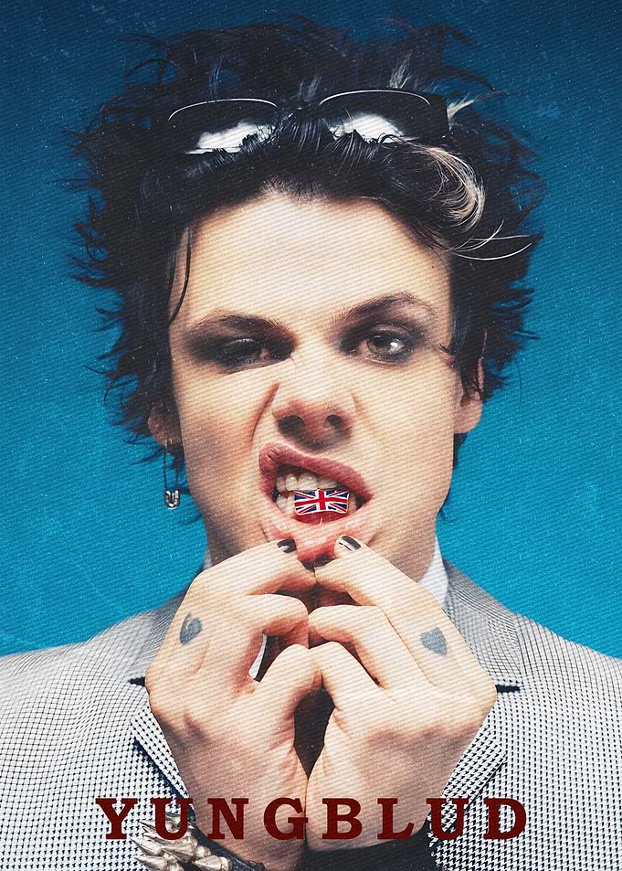 Yungblud with Union Jack