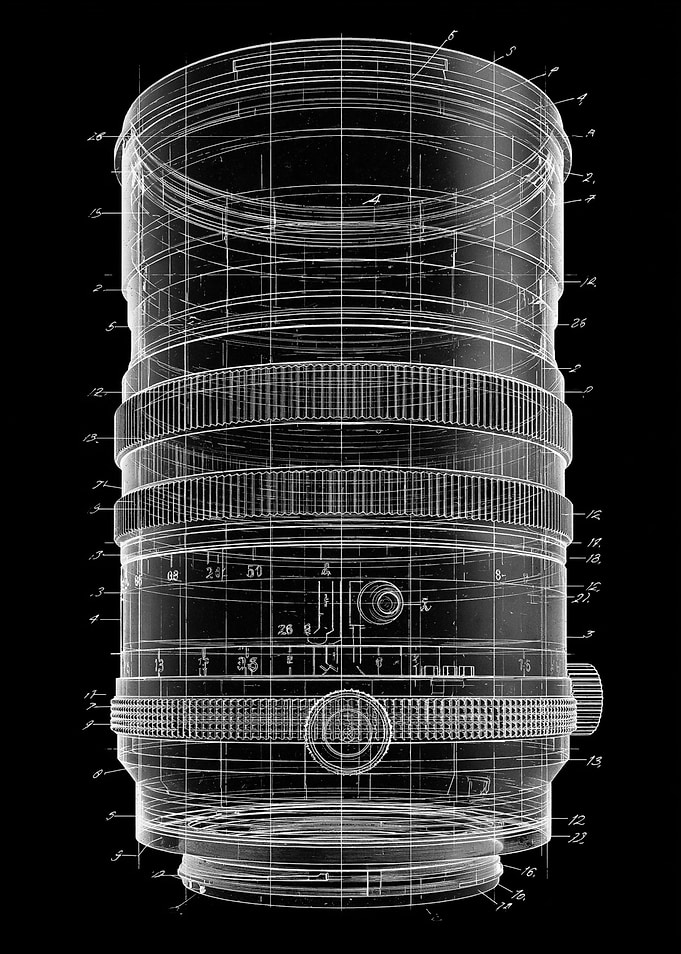 Camera Lens Blueprint