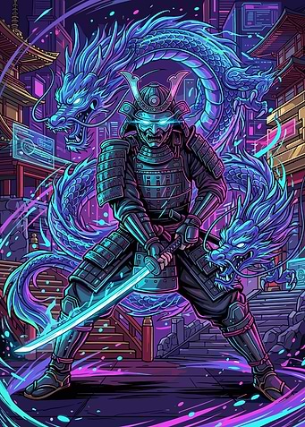 Cyber Dragon Ronin