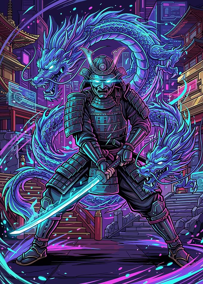 Cyber Dragon Ronin