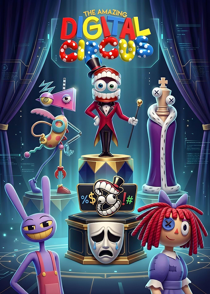 The Amazing Digital Circus Characters