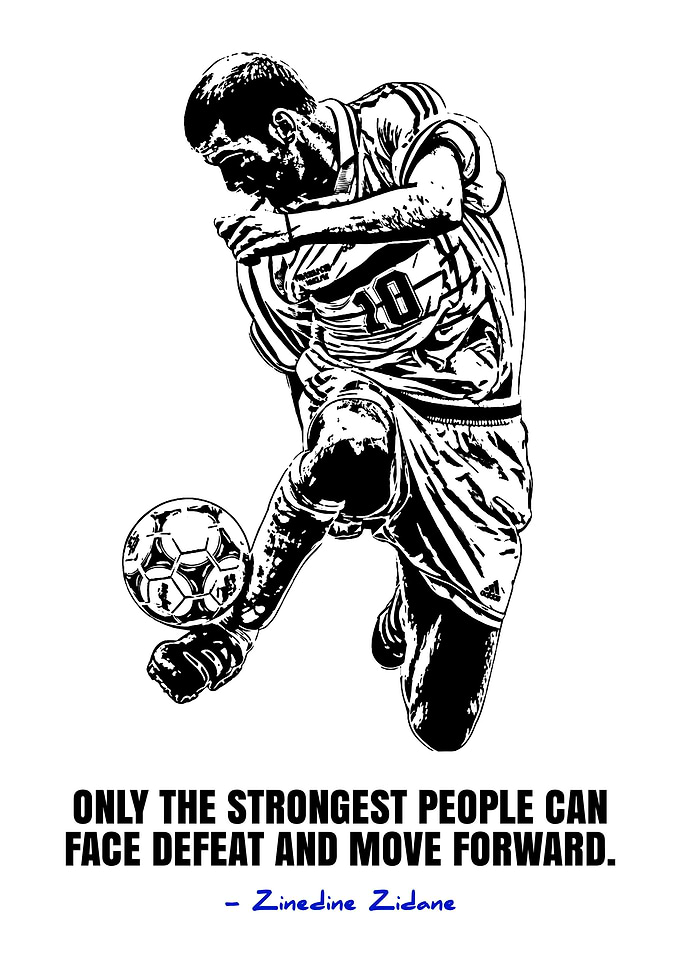 Zinedine Zidane Motivational Quote
