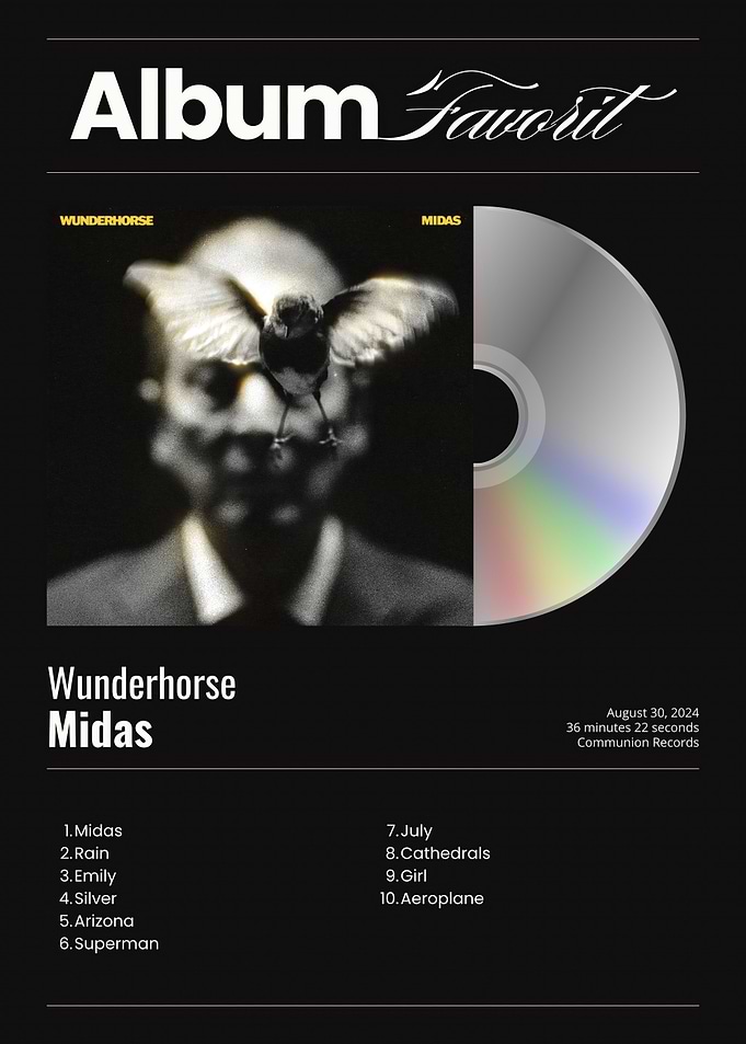 Wunderhorse Midas Album Cover