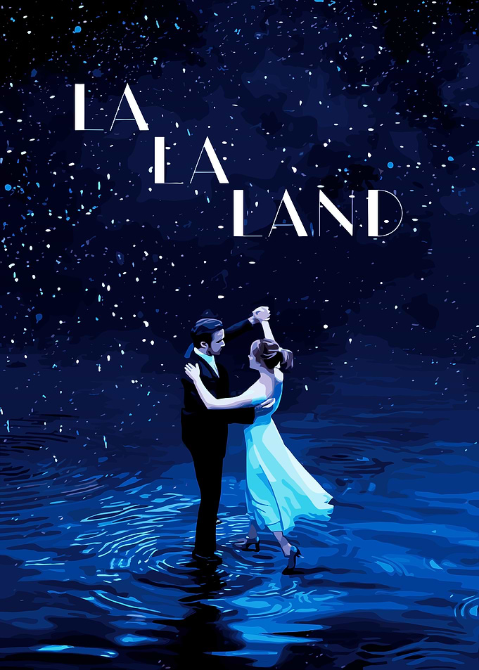 La La Land Dancing Couple Poster