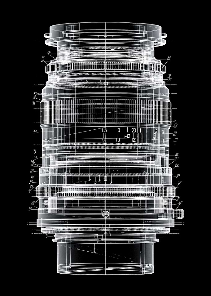 Camera Lens Blueprint
