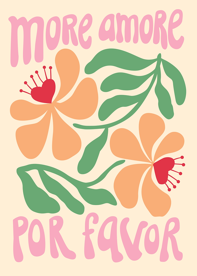 More Amore Por Favor Floral Art