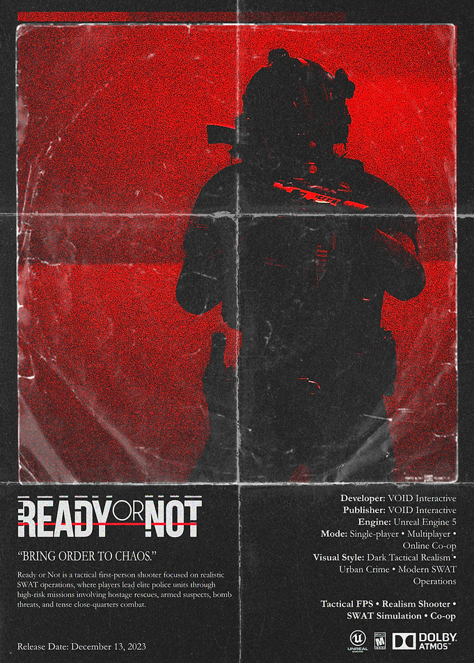 Ready or Not Game Poster