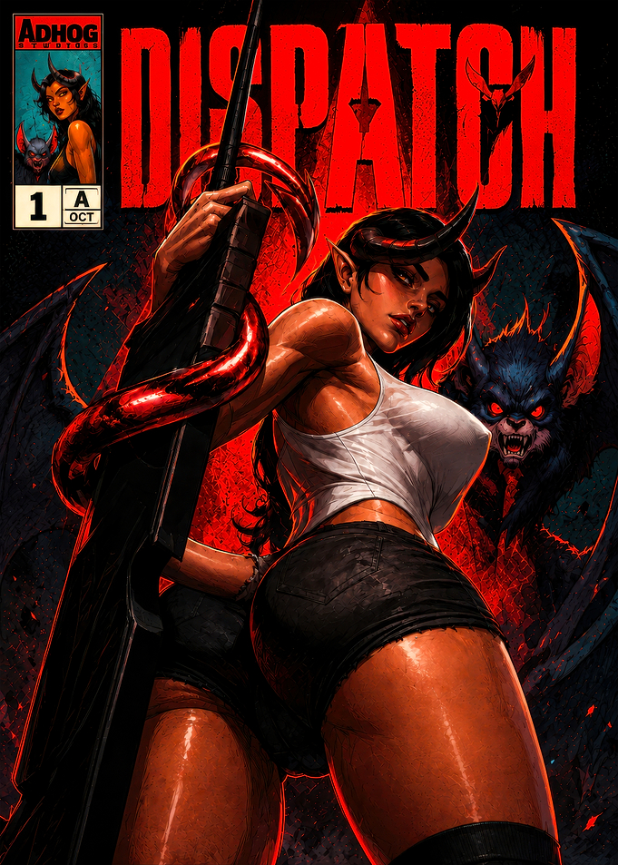 Demonic Woman with Sword