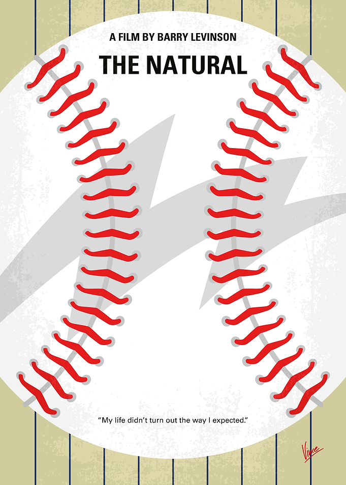 No1519 My The Natural minimal movie poster