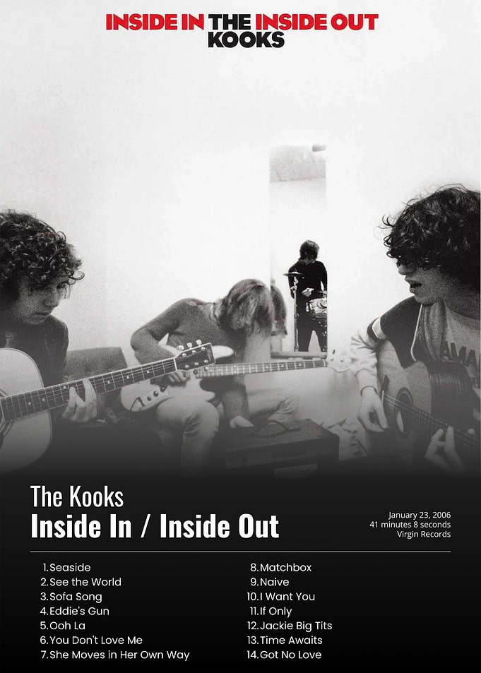 The Kooks Inside In / Inside Out Album Art