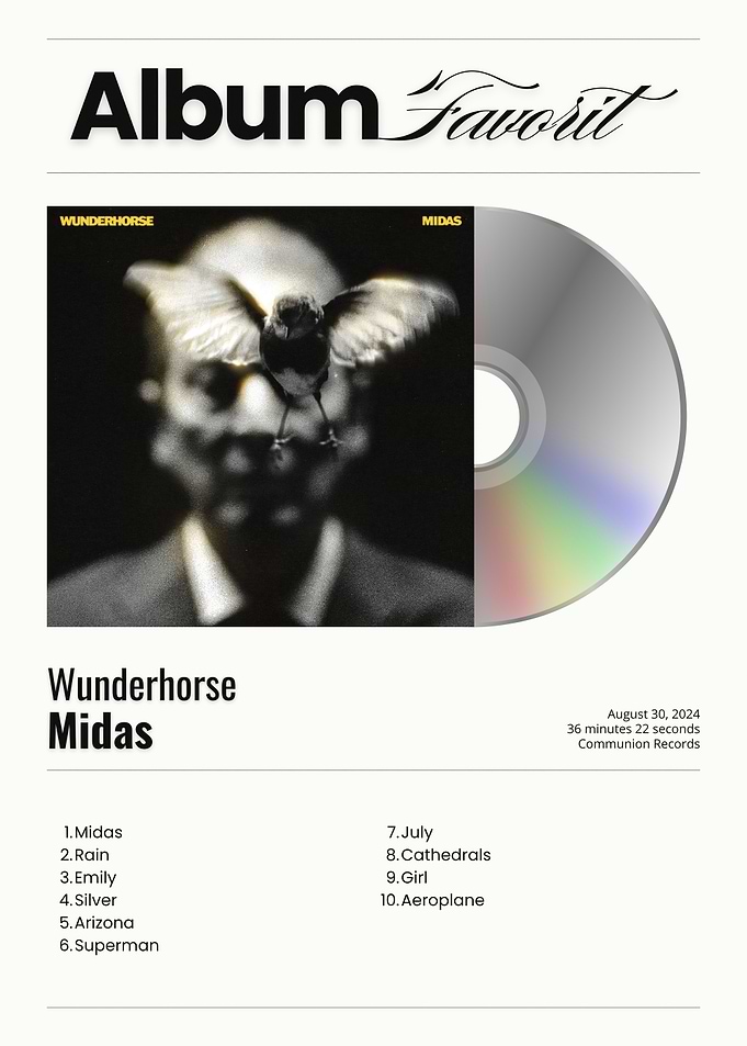 Wunderhorse Midas Album Cover