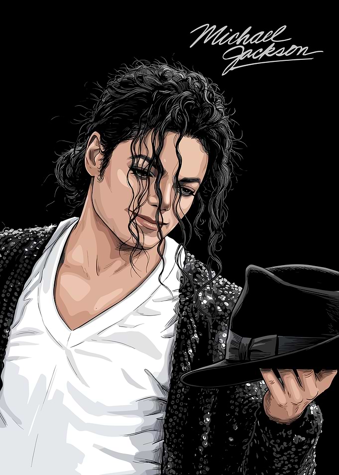 Michael Jackson Pop Art Portrait