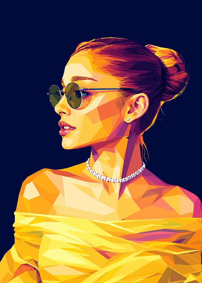 Pop Art Portrait of a Woman