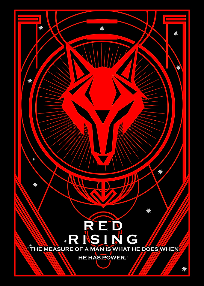 Red Rising Book Art