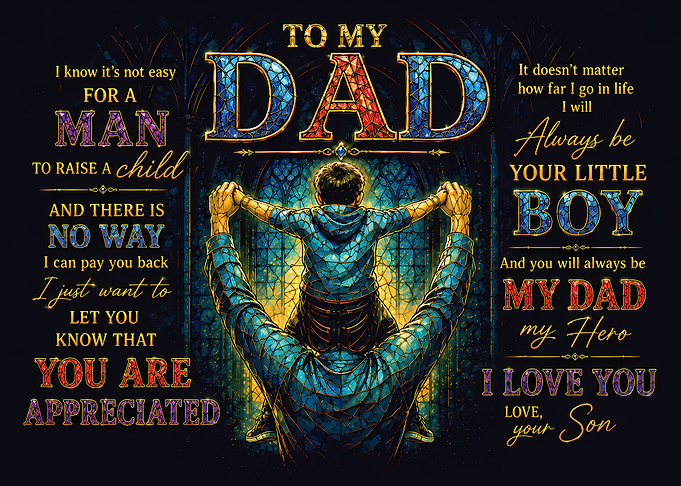 To My Dad, Father day gift
