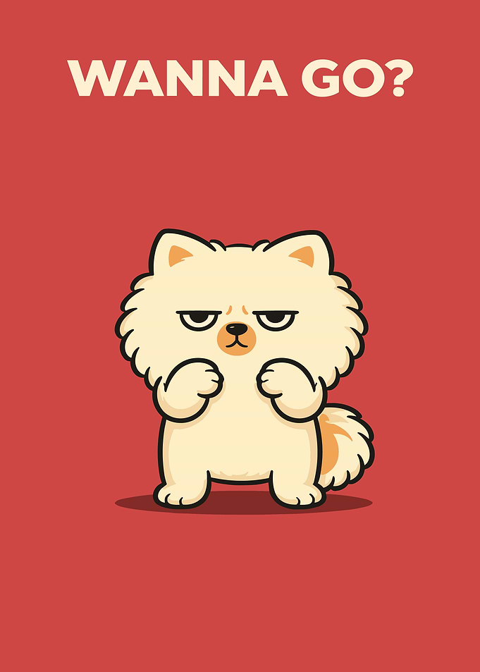 Funny Dog 'Wanna Go'