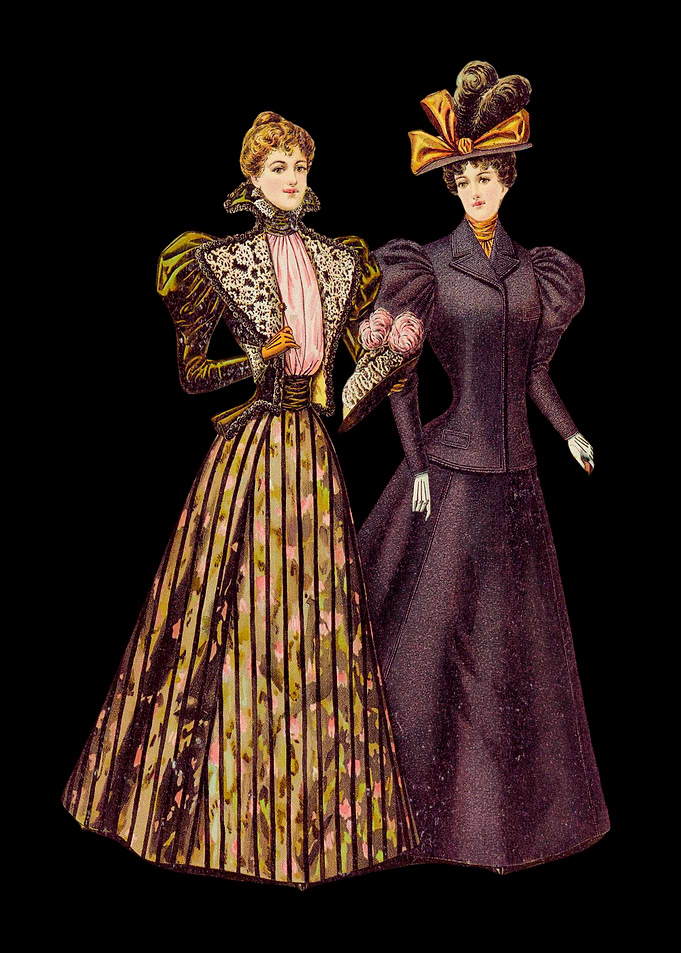 Vintage Fashion Illustration
