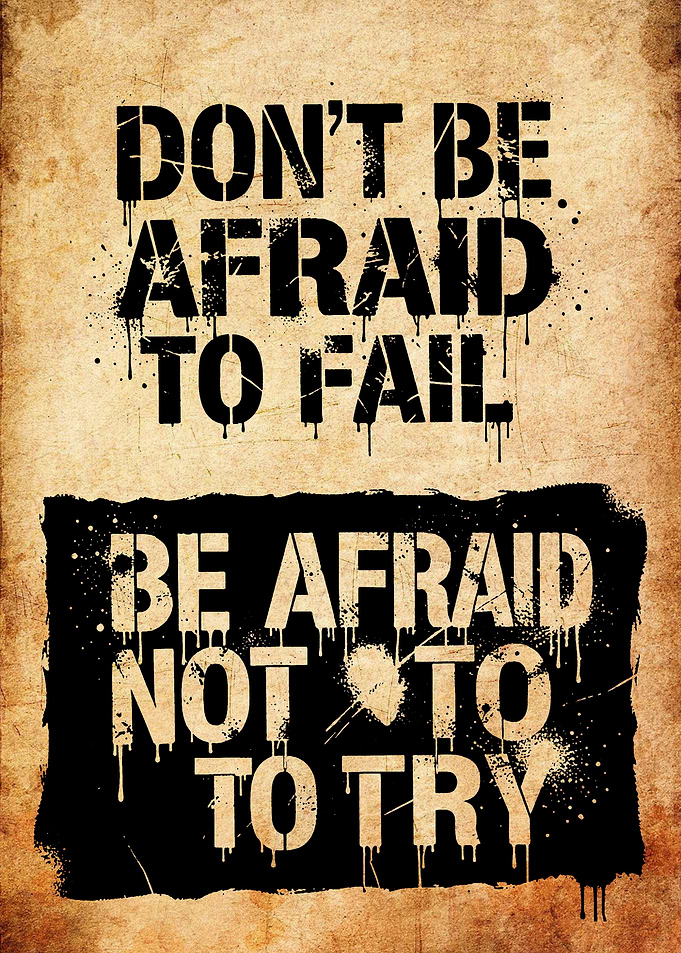 Don't Be Afraid to Fail