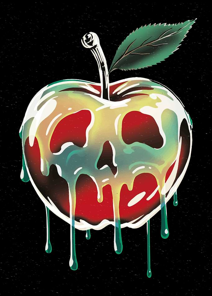 The Poison Apple Drippy Face
