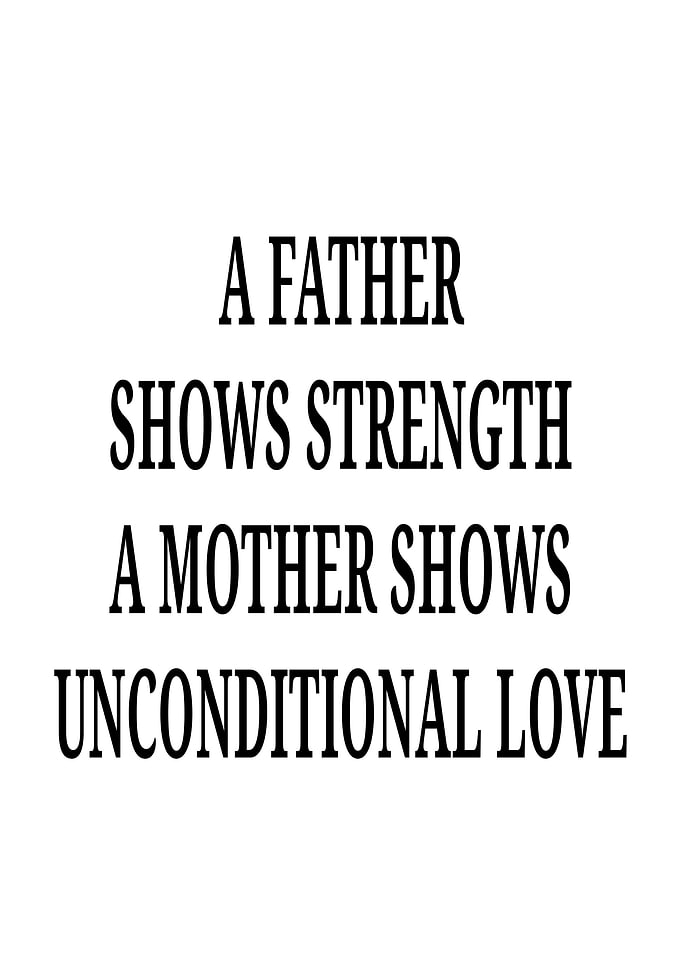 Father and Mother Love Quote