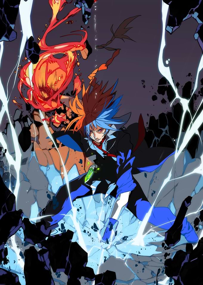 The wielder of fire and lightning.