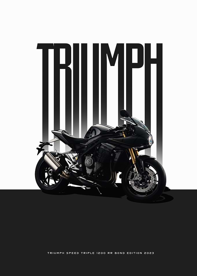 Triumph Speed Triple 1200 RR Bond Edition