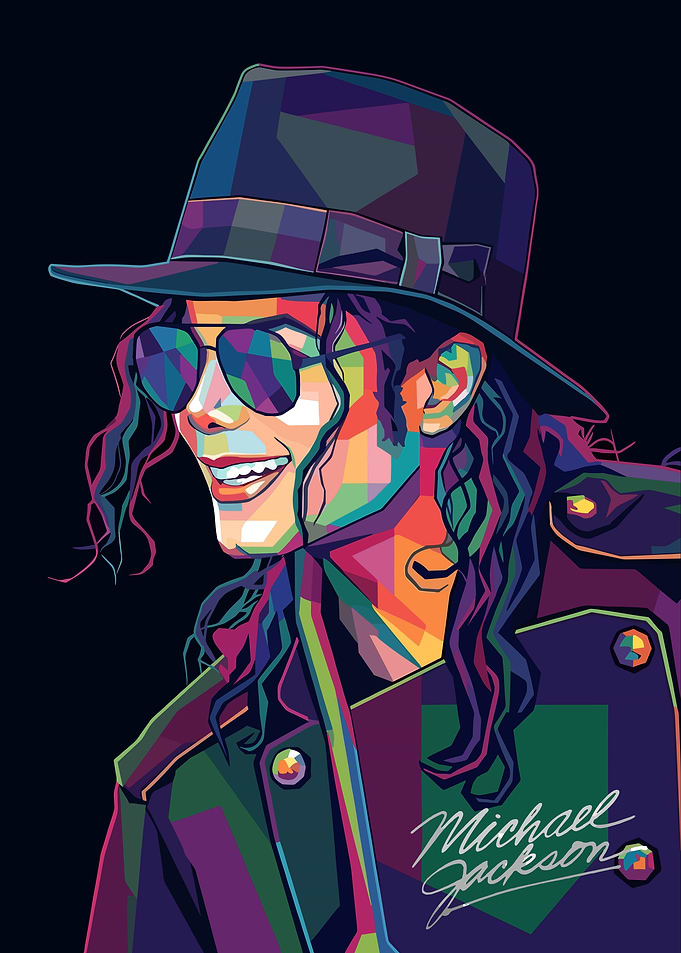 Michael Jackson Pop Art Portrait