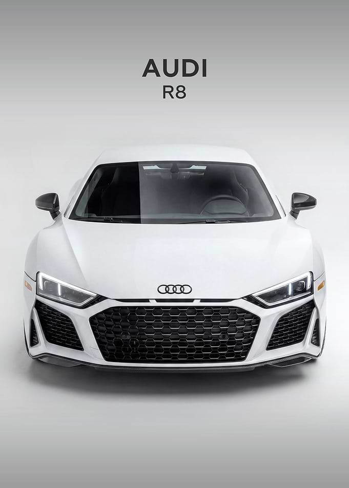 Audi R8 Front View