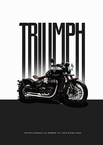 Triumph Bonneville Bobber TFC Cafe Racer