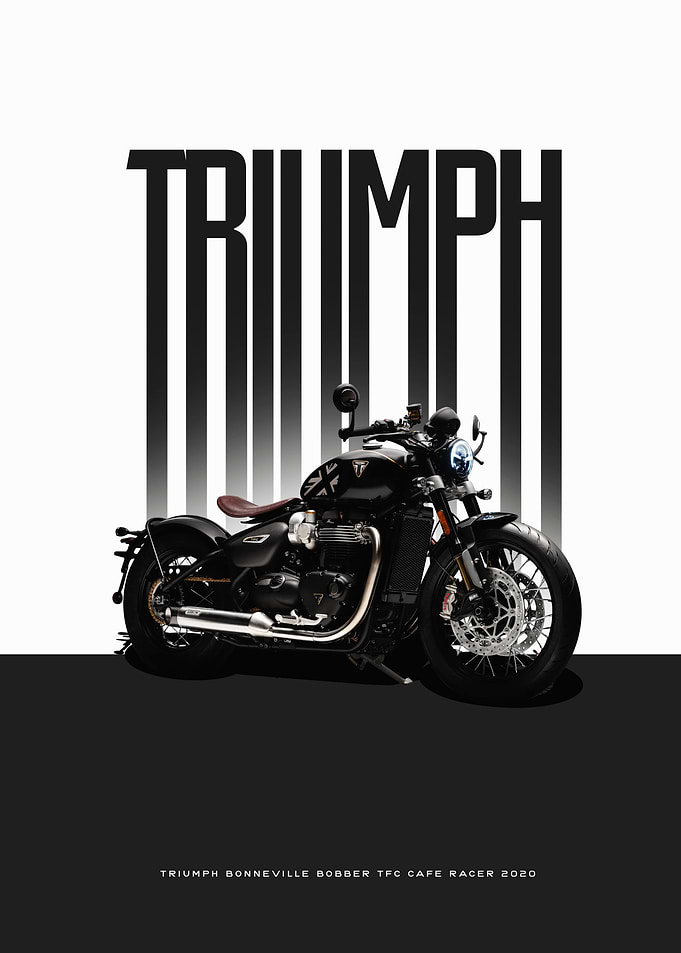 Triumph Bonneville Bobber TFC Cafe Racer