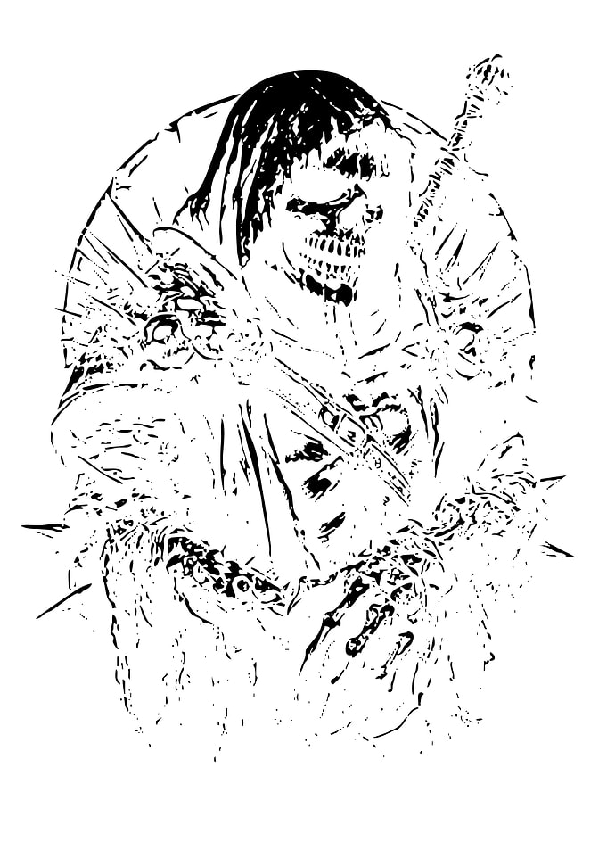 Grim Reaper with Sword