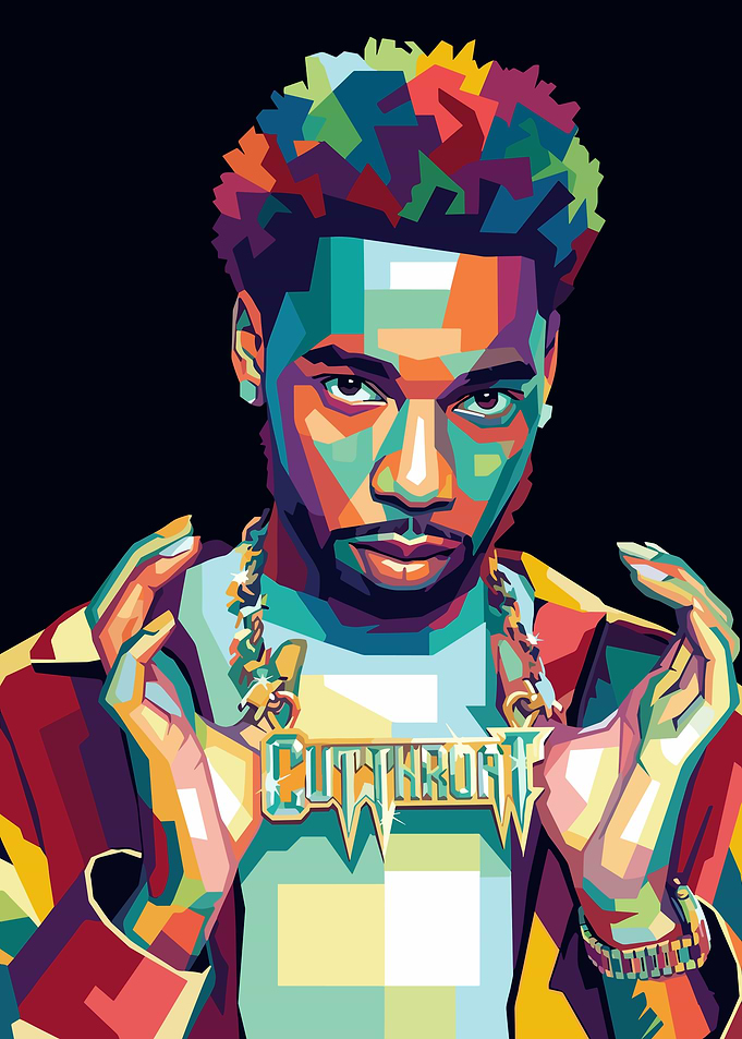 Key Glock Pop Art