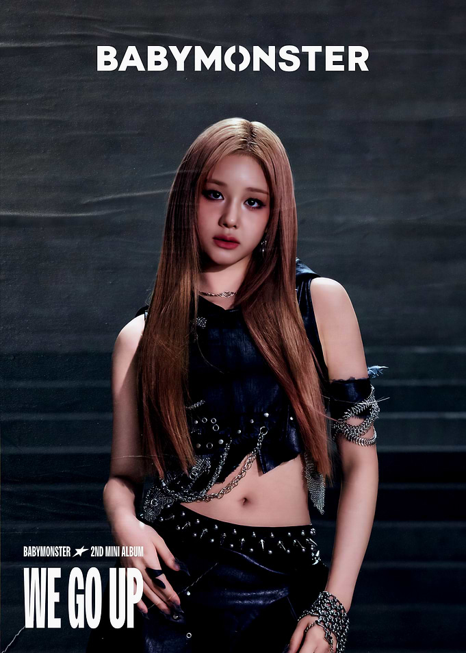 BABYMONSTER 'WE GO UP' Album Cover