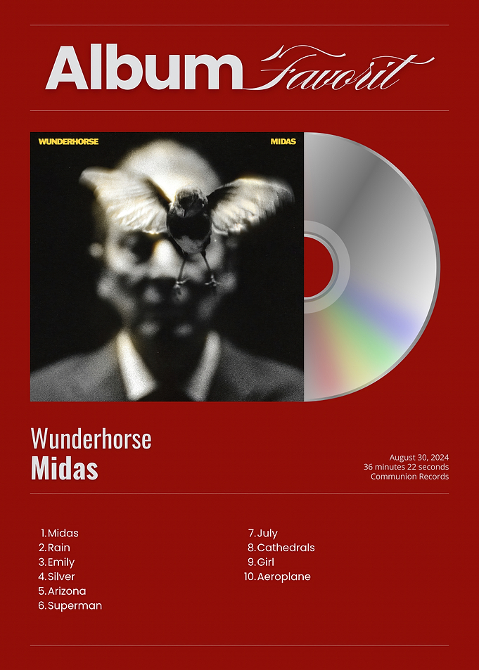 Wunderhorse Midas Album Cover
