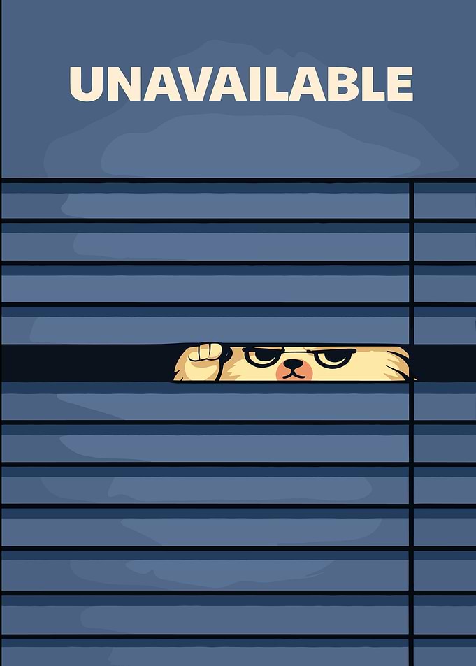 Funny Cat peeking through blinds