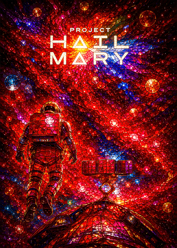 Project Hail Mary Astronaut in Space