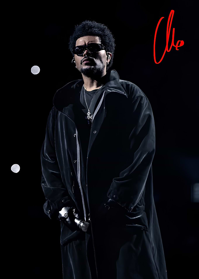 The Weeknd Performing on Stage