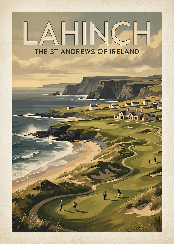 Lahinch Golf Course Poster