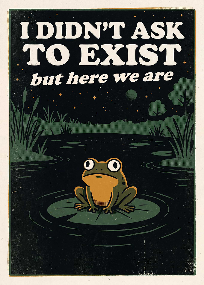 Existential Frog