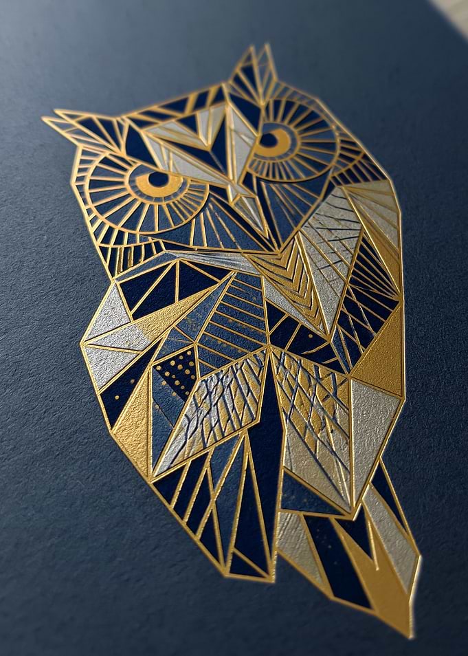 Geometric Owl Design
