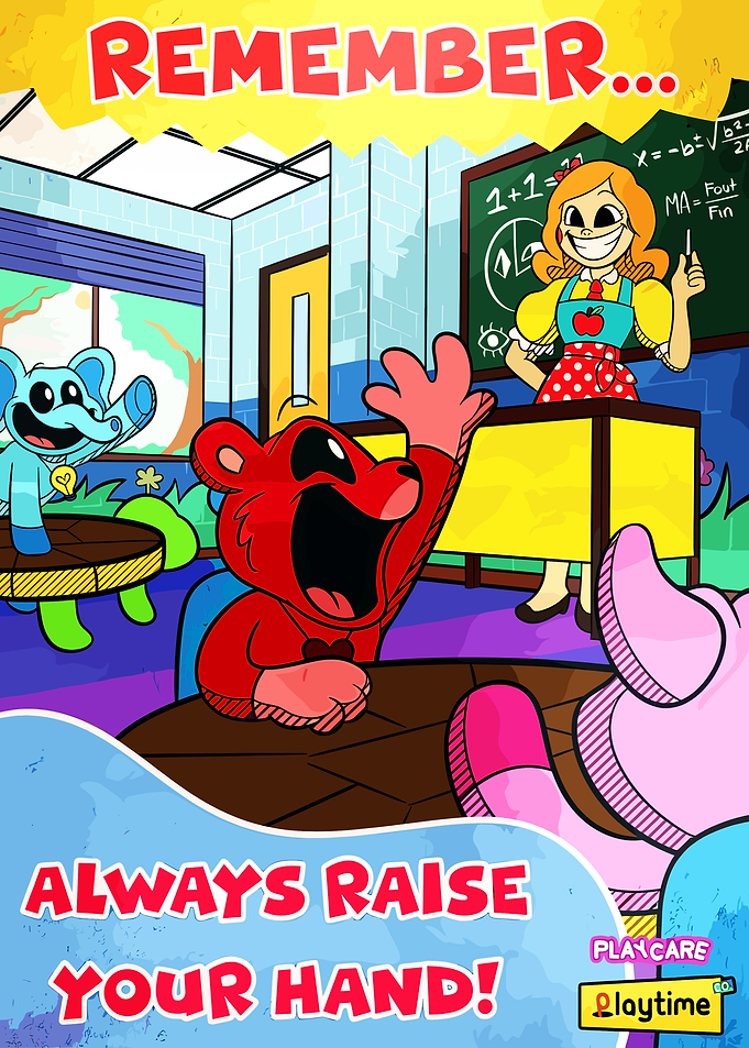 Playtime Characters in a Classroom