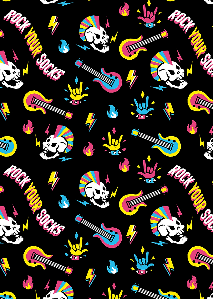 Rock and Roll Skull