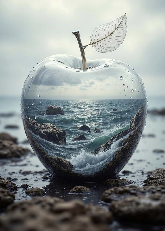 Storm In a Glass Apple