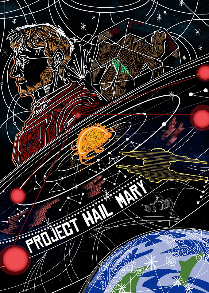Project Hail Mary Space Art