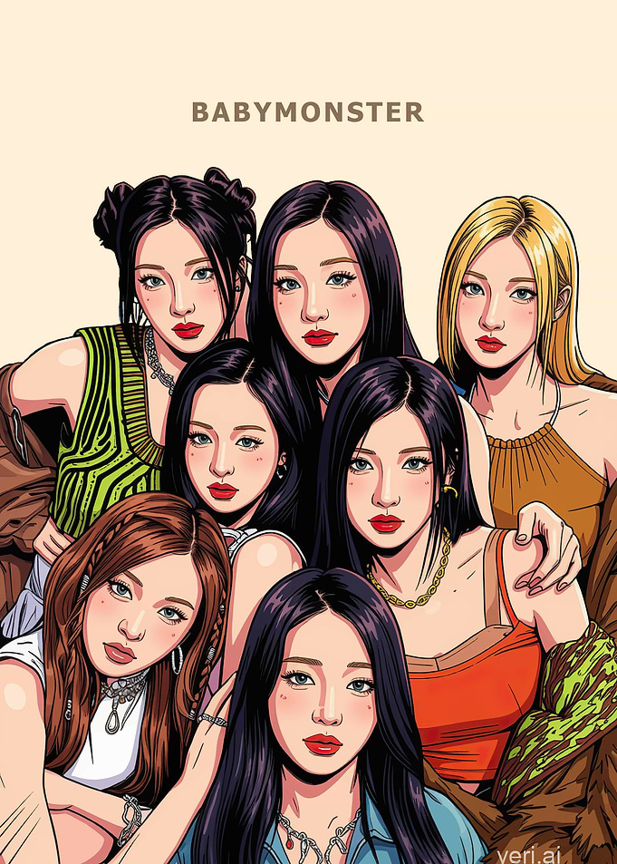 BABYMONSTER Group Portrait